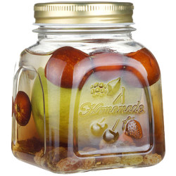 Imported Pasha European glass household tea jar honey Imported Pasha European glass household tea jar honey