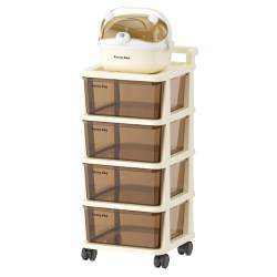 Mobile cart storage rack baby supplies storage cabinet Mobile cart storage rack baby supplies storage cabinet