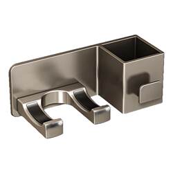 Japanese hair dryer storage rack without punching holes Japanese hair dryer storage rack without punching holes