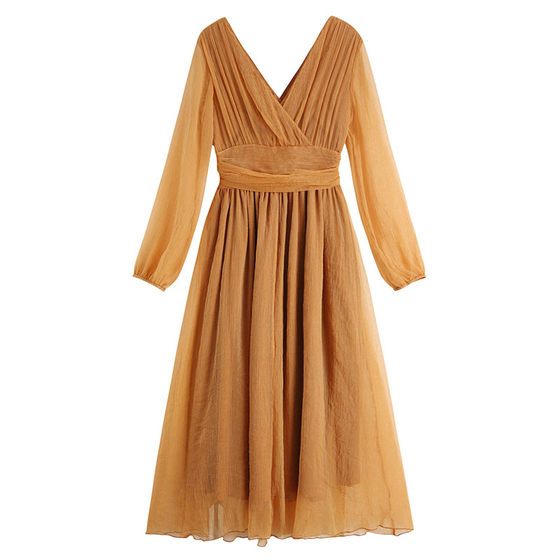 The ideal 30th travel women's Moroccan tourism resort dress retro and thin desert long skirt women
The ideal 30th travel women's Moroccan tourism resort dress retro and thin desert long skirt women
