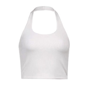 2025 new product European and American sports sexy neck halter women gathered to run and exercise bra outside wear waist yoga vest 
2025 new product European and American sports sexy neck halter women gathered to run and exercise bra outside wear waist yoga vest