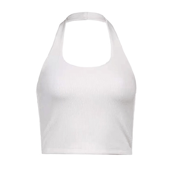 2025 new product European and American sports sexy neck halter women gathered to run and exercise bra outside wear waist yoga vest 
2025 new product European and American sports sexy neck halter women gathered to run and exercise bra outside wear waist yoga vest
