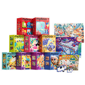 Mideer Yisulu Children's Puzzle Advanced Puzzle Boy, Baby, Pedestrian Toys 2-3 to 6 years old 4 puzzle 5 Mideer Yisulu Children's Puzzle Advanced Puzzle Boy, Baby, Pedestrian Toys 2-3 to 6 years old 4 puzzle 5