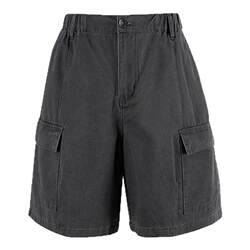 Gray pocket cargo shorts summer 2025 new boys' five-point pants loose casual trendy outdoor solid color Gray pocket cargo shorts summer 2025 new boys' five-point pants loose casual trendy outdoor solid color