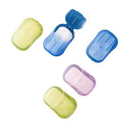 Travel portable soap flakes boxed outdoor disposable convenient hygienic cleaning soap paper mini hand washing tablets Travel portable soap flakes boxed outdoor disposable convenient hygienic cleaning soap paper mini hand washing tablets