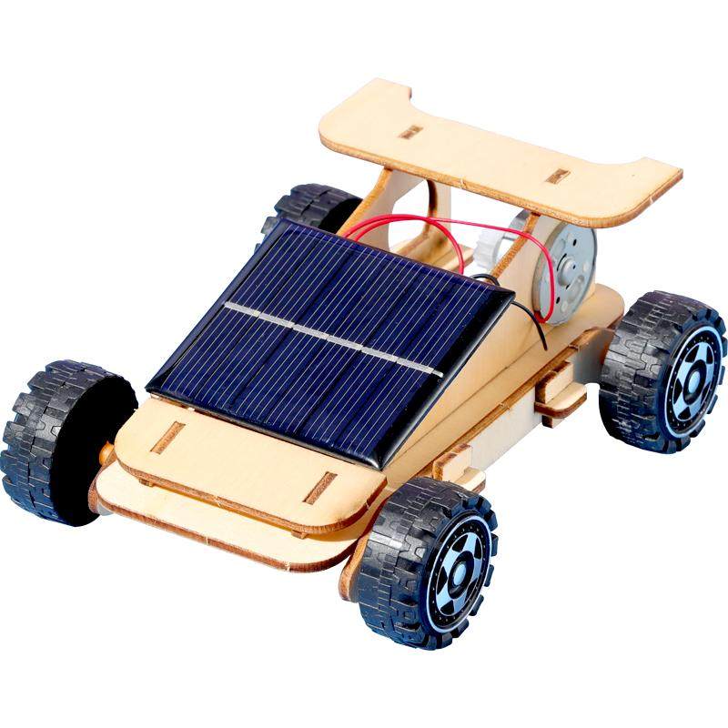 Kit De Ciencia Solar DIY – Molino De Viento De Madera Para Ensamblar, Proyecto Educativo De Energía Renovable Para Niños