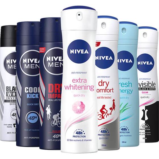 Nivea Anti -sweat Anti -Sweep Spray Deloma Women's Fragrant Axillary Axillary Removal Sweat, Kweed, Sweat, Sweat Stinky Sweat Nivea Anti -sweat Anti -Sweep Spray Deloma Women's Fragrant Axillary Axillary Removal Sweat, Kweed, Sweat, Sweat Stinky Sweat