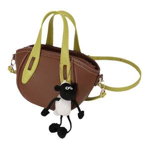 Scarecrow Bag Women's Bag 2025 New Fashion Shoulder Bag Mini Contrasting Handbag Women's Crossbody Bag Genuine 
Scarecrow Bag Women's Bag 2025 New Fashion Shoulder Bag Mini Contrasting Handbag Women's Crossbody Bag Genuine