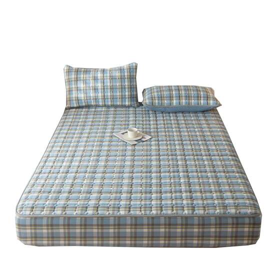 Class A wash cotton cotton wool bed cover single piece 2024 new all-inclusive Simmons mattress protection cover dustproof bed cover 
Class A wash cotton cotton wool bed cover single piece 2024 new all-inclusive Simmons mattress protection cover dustproof bed cover