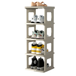 Japanese folding shoe rack installation-free multi-layer storage Japanese folding shoe rack installation-free multi-layer storage