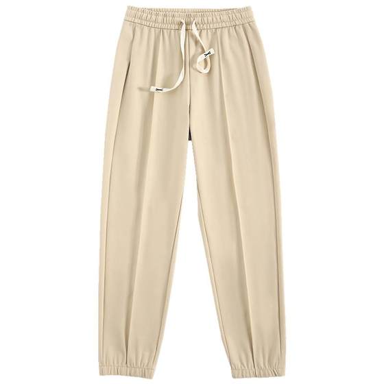 PKF Zhenweis pants women's drape loose straight sports pants summer ice silk casual trousers women's pants PKF Zhenweis pants women's drape loose straight sports pants summer ice silk casual trousers women's pants