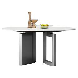 Tinossa round Delifon slate Italian dining table Tinossa round Delifon slate Italian dining table