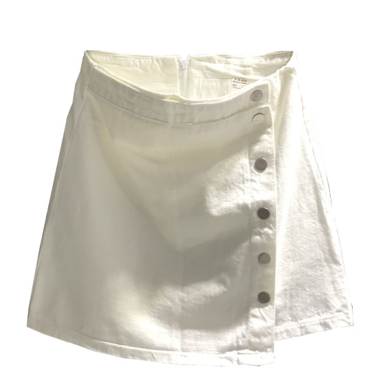 European products 2025 spring and summer new irregular anti-exposure denim skirt women's short skirt A-line high-waisted hip skirt trendy
European products 2025 spring and summer new irregular anti-exposure denim skirt women's short skirt A-line high-waisted hip skirt trendy