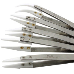 High temperature resistant ceramic tweezers Swiss pointed elbow elbow High temperature resistant ceramic tweezers Swiss pointed elbow elbow