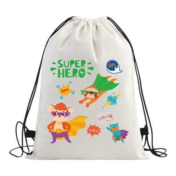 Canvas backpack custom printed logo training cram school outdoor sports event travel drawstring tie pocket basketball bag 
Canvas backpack custom printed logo training cram school outdoor sports event travel drawstring tie pocket basketball bag