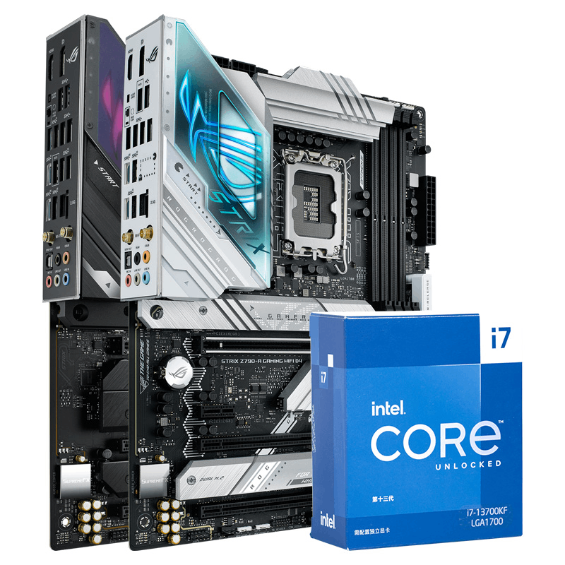 Intel Core i7-13700KF CPU & ASUS B760/Z790 Motherboard Combo