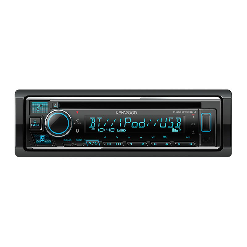 ケンウッド KDC-BT660U Bluetooth 車載 CD プレーヤー - DSP