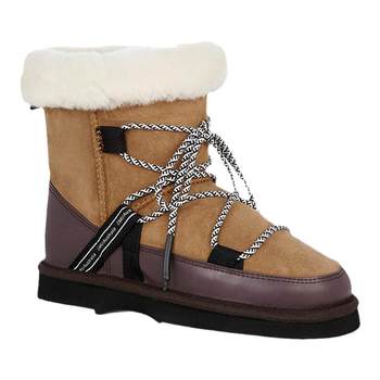 EMUAustralia waterproof snow boots for women sheepskin boots warm thick sole anti-slip fur integrated fashionable short boots 
EMUAustralia waterproof snow boots for women sheepskin boots warm thick sole anti-slip fur integrated fashionable short boots