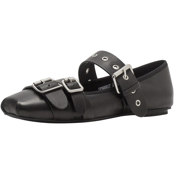 CDF women's shoes 2025 spring new ballet style Mary Jane shoes versatile leather shallow mouth square-toe belt buckle single shoes
CDF women's shoes 2025 spring new ballet style Mary Jane shoes versatile leather shallow mouth square-toe belt buckle single shoes