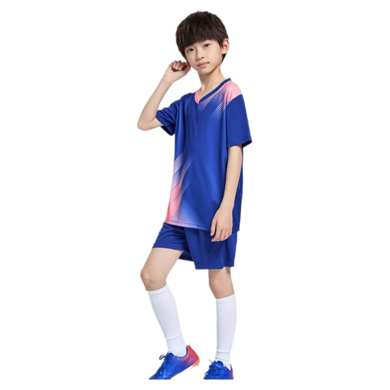 Children's football jerseys, boys and girls sports competition clothing, short-sleeved student training football uniforms, team uniforms, customized printing
Children's football jerseys, boys and girls sports competition clothing, short-sleeved student training football uniforms, team uniforms, customized printing