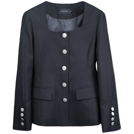 All-match simple square collar waist-closed single-breasted suit for women with high-end design handsome small suit niche jacket trendy
All-match simple square collar waist-closed single-breasted suit for women with high-end design handsome small suit niche jacket trendy