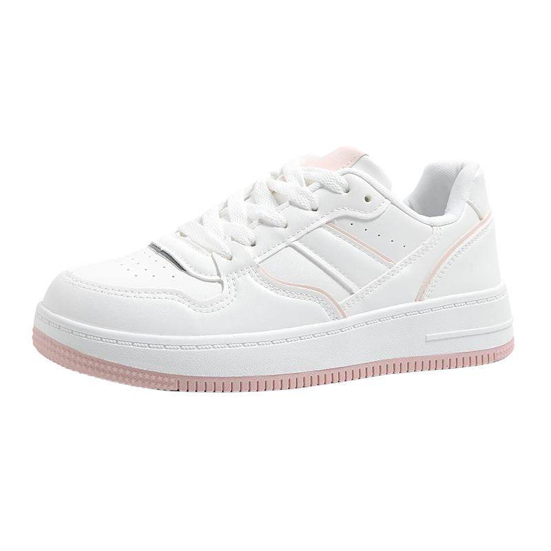 Huanqiu Women's White Shoes Summer Casual Trendy Footwear