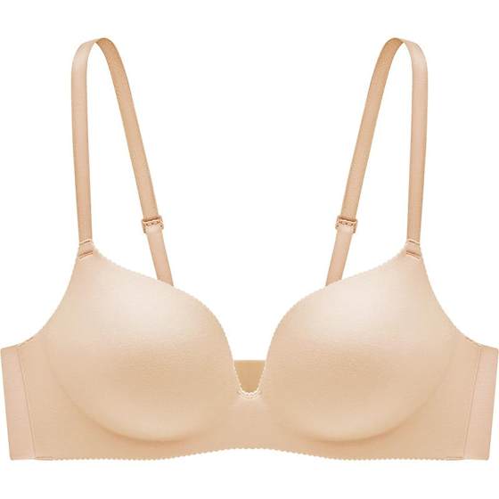 Song Qian's same Manifene comfortable wire-free bra, small breast push-up bra, women's breast-reducing soft support bra Song Qian's same Manifene comfortable wire-free bra, small breast push-up bra, women's breast-reducing soft support bra