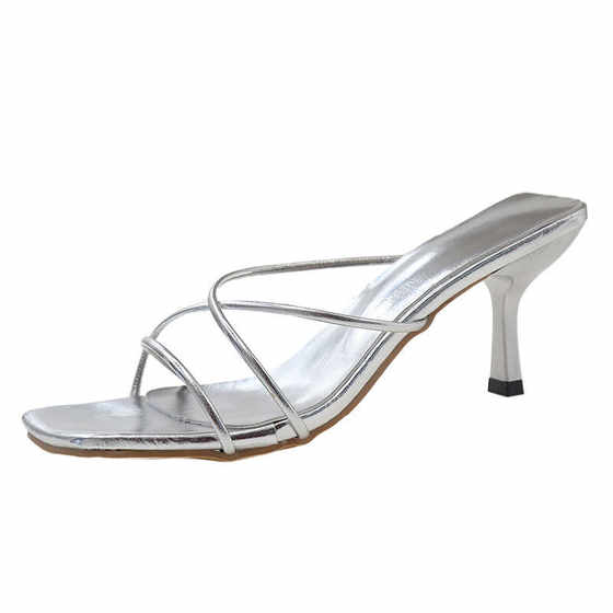 French niche high-end look with high-heeled sandals 2025 new summer fairy style thin heeled flip-flops sandals
French niche high-end look with high-heeled sandals 2025 new summer fairy style thin heeled flip-flops sandals