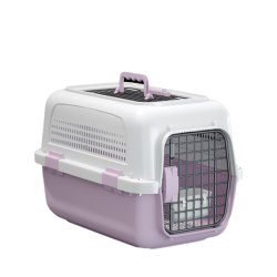 Pet flight box, cat and dog Air China checked box, large, medium and small dog car-mounted dog cage, cat cage, portable when going out Pet flight box, cat and dog Air China checked box, large, medium and small dog car-mounted dog cage, cat cage, portable when going out