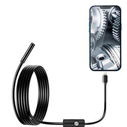 Apple Android mobile phone universal ultra-high definition 5 million endoscope auto repair pipeline industrial camera waterproof probe Apple Android mobile phone universal ultra-high definition 5 million endoscope auto repair pipeline industrial camera waterproof probe