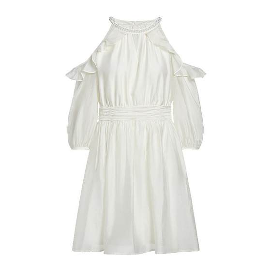 FIVE PLUS dress for women's skirt French temperament off-shoulder ruffle waist A-line 2024 new women
FIVE PLUS dress for women's skirt French temperament off-shoulder ruffle waist A-line 2024 new women