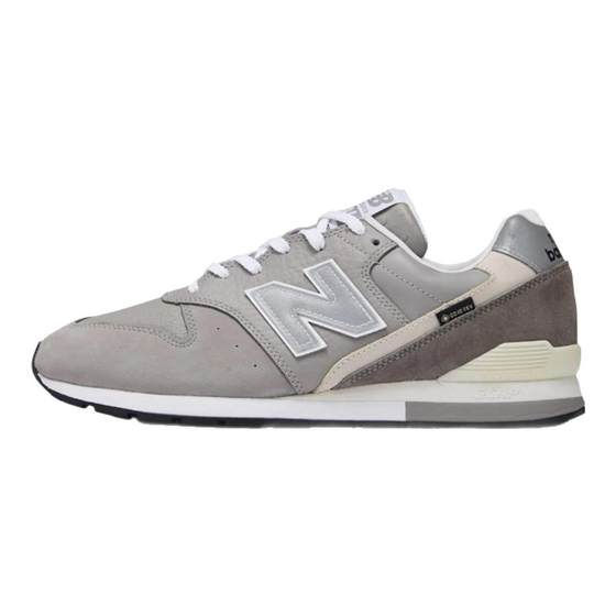 New Balance NB996 series gray full leather waterproof men's and women's sports and casual running shoes CM996XJ2
New Balance NB996 series gray full leather waterproof men's and women's sports and casual running shoes CM996XJ2