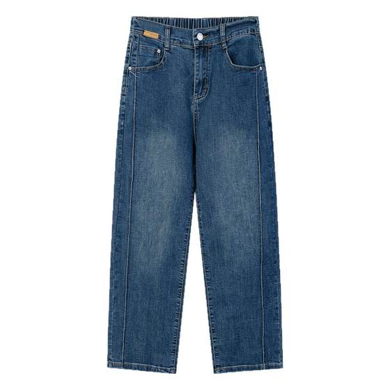 Large size fat mm spring new straight jeans for women casual and versatile high waist slimming elastic nine-point cigarette pants
Large size fat mm spring new straight jeans for women casual and versatile high waist slimming elastic nine-point cigarette pants