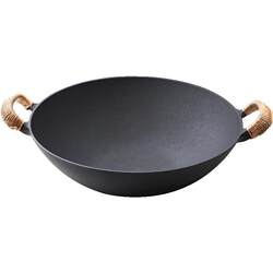 Southern Japan iron cast iron wok wok is not easy to stick Southern Japan iron cast iron wok wok is not easy to stick