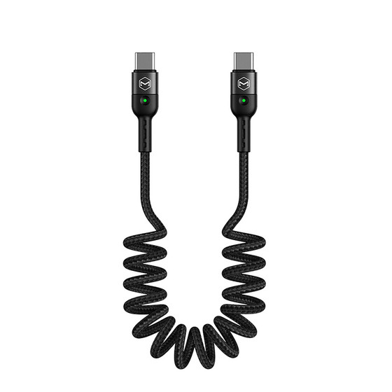 Maidoduo Dual Type-C Male-to-Male PD60W Spring Telescopic Data Cable CToc Fast Charging is suitable for Apple, Huawei, Xiaomi, Samsung, OPPO Mobile Macbook Tablet Charging Cable Blind Connection Cable
Maidoduo Dual Type-C Male-to-Male PD60W Spring Telescopic Data Cable CToc Fast Charging is suitable for Apple, Huawei, Xiaomi, Samsung, OPPO Mobile Macbook Tablet Charging Cable Blind Connection Cable