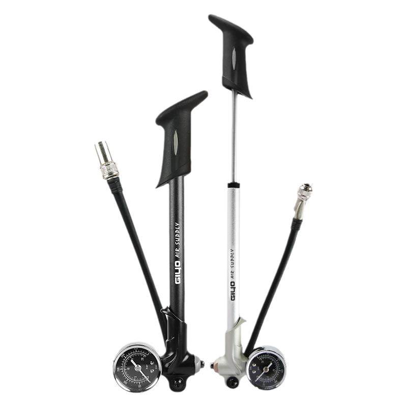 Giyo GS-02D Bicycle Fork Pump with Pressure Gauge