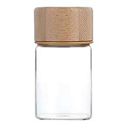 Glass storage jar golden bean storage bottle transparent small bottle anti-fall mini sealed bottle transparent moisture-proof Glass storage jar golden bean storage bottle transparent small bottle anti-fall mini sealed bottle transparent moisture-proof