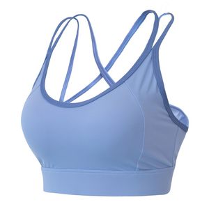 Fitness girl shockproof gathering sports underwear integrated high-intensity running bra beauty back professional yoga vest 
Fitness girl shockproof gathering sports underwear integrated high-intensity running bra beauty back professional yoga vest