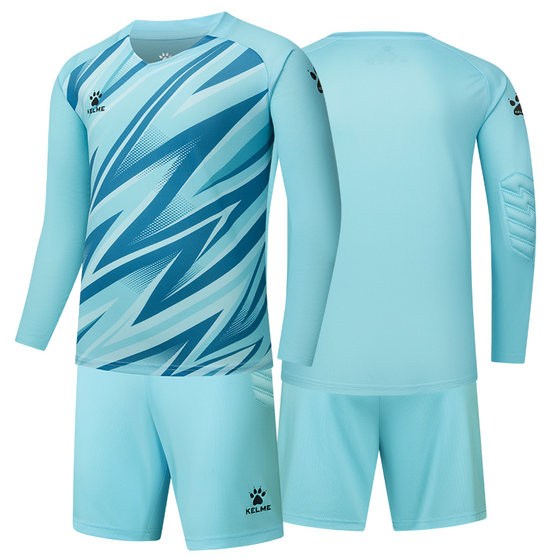 KELME Karme football goalkeeper suit breathable anti-collision long-sleeved goalkeeper suit match team uniform training suit
KELME Karme football goalkeeper suit breathable anti-collision long-sleeved goalkeeper suit match team uniform training suit