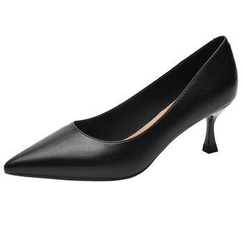Aokang women's shoes 2025 autumn shallow mouth single shoes pointed toe minimalist style OL commuting banquet heightened stiletto heels Aokang women's shoes 2025 autumn shallow mouth single shoes pointed toe minimalist style OL commuting banquet heightened stiletto heels