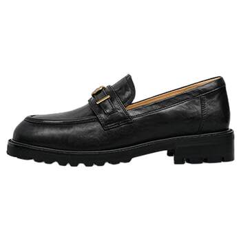 Saturday loafers bean shoes British style gold
 Saturday loafers bean shoes British style gold