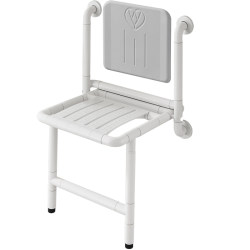 Home Culture Bathroom Wall Mounted Bath Chair Bathroom Stool Home Culture Bathroom Wall Mounted Bath Chair Bathroom Stool