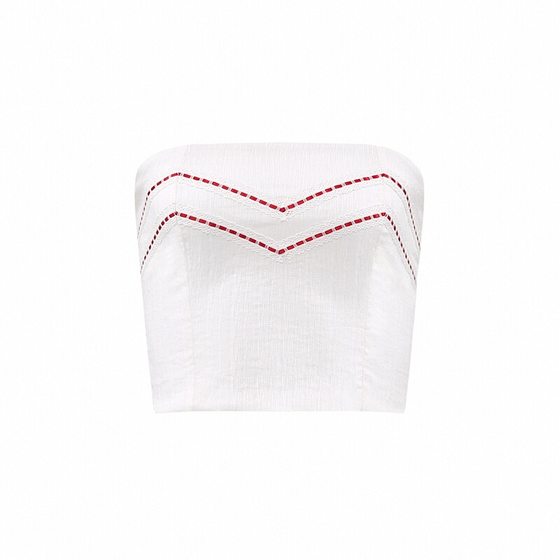 oohitch itch red lace webbing strapless white can be worn outside with French slim sexy short top for women
oohitch itch red lace webbing strapless white can be worn outside with French slim sexy short top for women