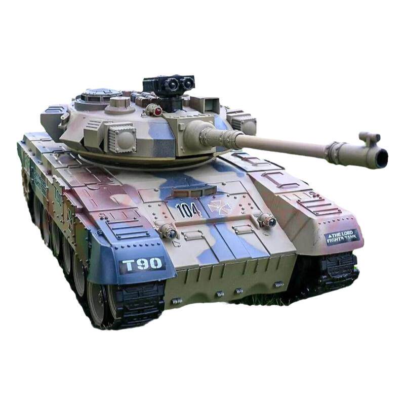 Tanque RC De 30 Cm Con Disparos Y Sonidos – Todoterreno Control Remoto Para Niños, Batería Recargable De 20 Minutos