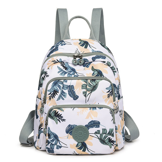 Backpack for women casual waterproof stamped Oxford cloth fashionable small backpack for students travel commuting school bag mommy bag 
Backpack for women casual waterproof stamped Oxford cloth fashionable small backpack for students travel commuting school bag mommy bag