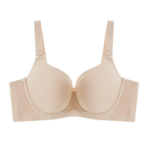 Aidai solid color top-up deep V push-up bra for women, glossy, seamless side breast collection, thin bra, beautiful back 
Aidai solid color top-up deep V push-up bra for women, glossy, seamless side breast collection, thin bra, beautiful back