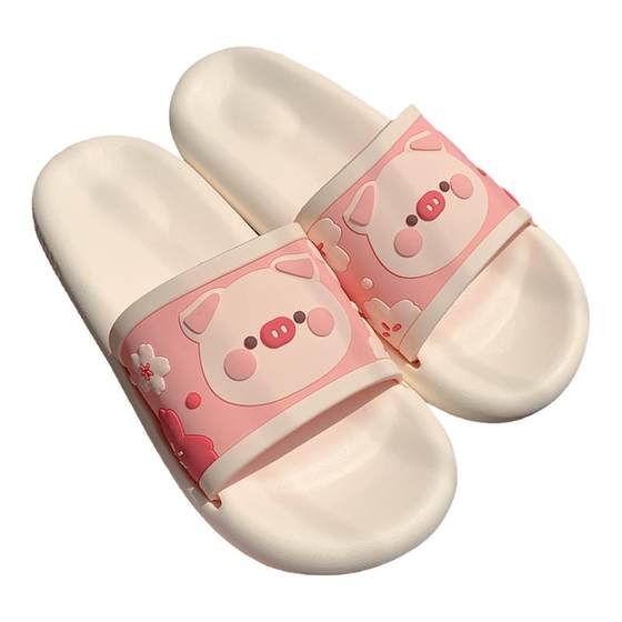 Cute girl heart piggy slippers for women in summer indoor shit feel anti-slip anti-odor bathroom bath slippers
Cute girl heart piggy slippers for women in summer indoor shit feel anti-slip anti-odor bathroom bath slippers