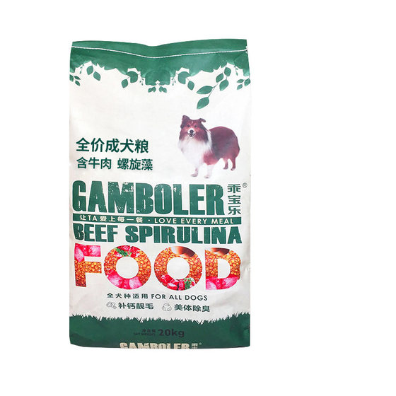 Maifudi Guaibaole 40*0.5kg dog food 20kg beef spirulina calcium supplement hair full price adult puppy staple food 18kg
Maifudi Guaibaole 40*0.5kg dog food 20kg beef spirulina calcium supplement hair full price adult puppy staple food 18kg