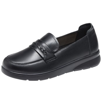 Aokang Women's Shoes 2025 Autumn Comfort Shoes Genuine Leather Slip-on Comfort Mom Shoes Daily Versatile Flat Bottom 
Aokang Women's Shoes 2025 Autumn Comfort Shoes Genuine Leather Slip-on Comfort Mom Shoes Daily Versatile Flat Bottom