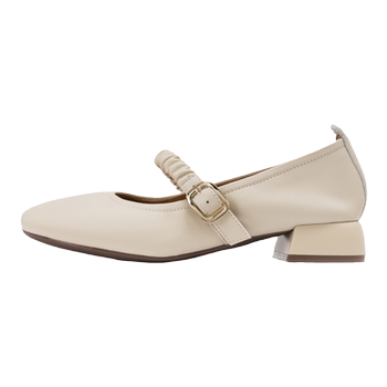 Aokang women's shoes Spring and autumn new flat-soled Mary Jane single shoes comfortable evening shoes genuine leather French single shoes Aokang women's shoes Spring and autumn new flat-soled Mary Jane single shoes comfortable evening shoes genuine leather French single shoes